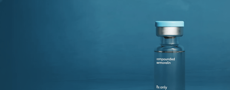 ShyftMD compounded sermorelin vial
